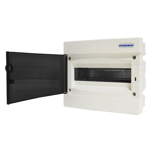 SCHRACK BK080001 Süllyesztett kiselosztó 1 soros, 12KE, átlátszó ajtó SCHRACK BK080001 Süllyesztett kiselosztó 1 soros, 12KE, átlátszó ajtó