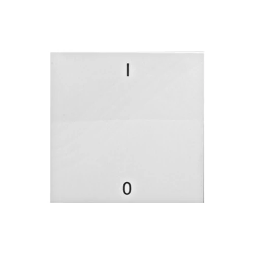 SCHRACK EV102017 Billentyű 1/0 szimbólummal. fehér