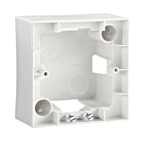 SCHRACK EV105006 Falon kívüli szerelődoboz, 1-es, fehér