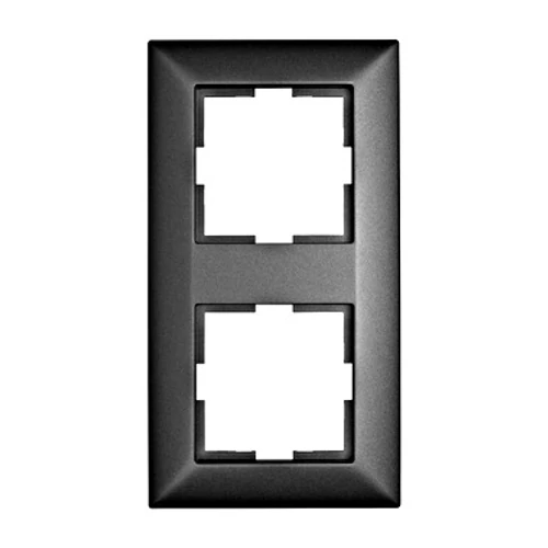 SCHRACK EV115002 2-es keret, antracit