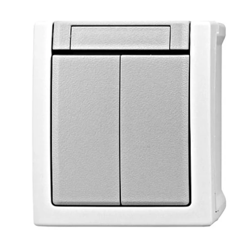 SCHRACK EV210009 Falon kívüli csillárkapcsoló, rugós csatlakozás, IP54