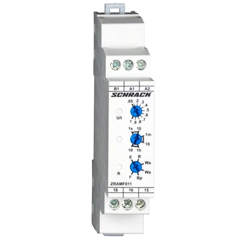 SCHRACK ZRAMF011 Amparo Multifunkciós időrelé 24-48VDC, 24-240VAC