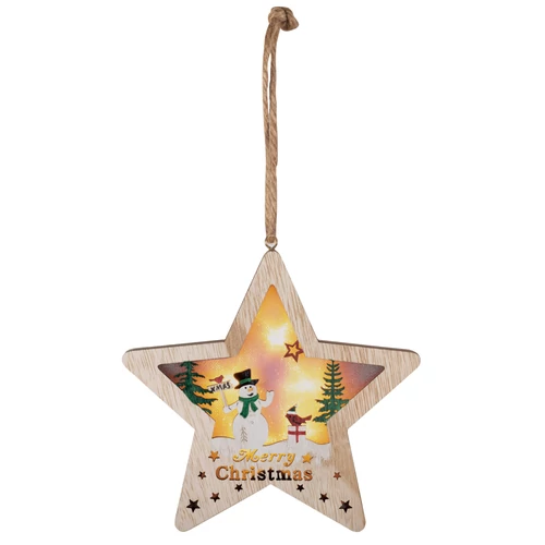 Somogyi KLW 17 S Fa ablak/ajtó dísz, csillag Somogyi KLW 17 S Fa ablak/ajtó dísz, csillag