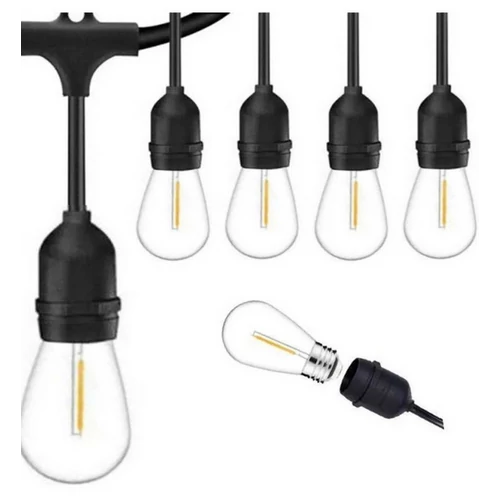 SPRECTUMLED LL-477323 LEDline LEDOM kerti garland E27 5m+10xE27 1W