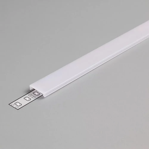 TOPMET 76330038 LED profil fedél &quot;C&quot; klikk opál (2 méteres szál)