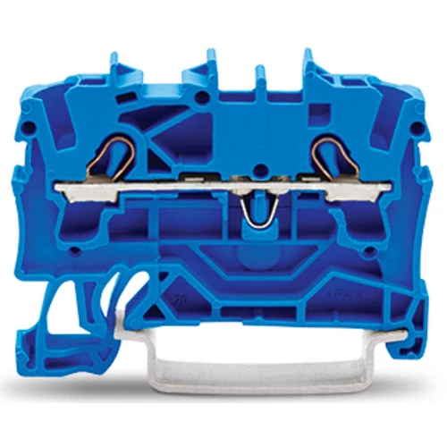 WAGO 2002-1204 Kék rugós sorkapocs 2,5mm TS35