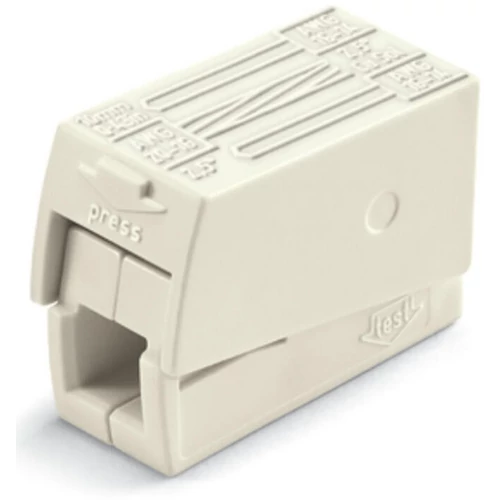 WAGO 224-112 Csillárkapocs 2 vezetékes 2x1-2,5mm2 tömör, 1x0,5-2,5 hajlékony