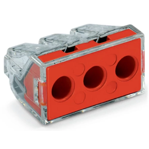 WAGO 773-173 Vezeték összekötő.3X2.5-6mm2 ÁTL