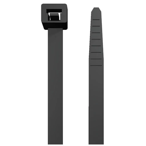 WEIDMÜLLER 1697900000 Kábelkötegelő 140x3,6 fekete 100db/csomag