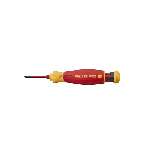 WIHA PocketMax electric VDE csavarhúzó és bittartó készlet 4r. SB283109040/No.45296