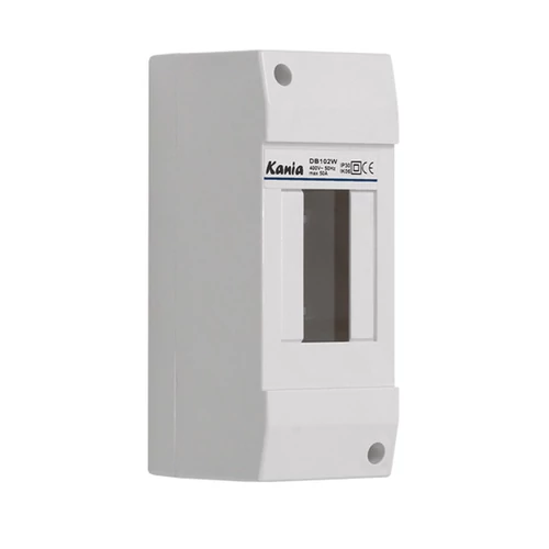 KANLUX 3850 Falon kívüli 2 modulos lakáselosztó ajtó nélkül DB108W 1x2P/SM
