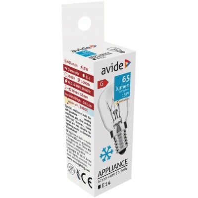 AVIDE ARAC14WW-15W Hűtőizzó 15W E14 3000K