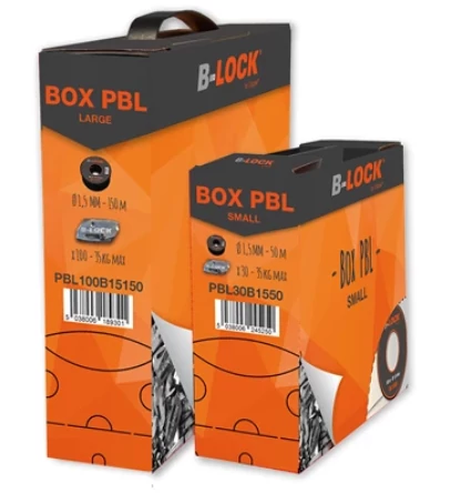 B-LOCK PBL100B15150 150m 1,5mm-es bowden+100db gyors szorító