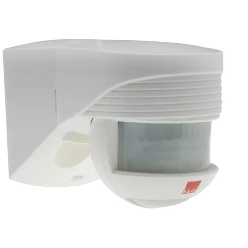 BEG 91002 Luxomat Mozgásérzékelő kültéri falra 12x10m 200° PIR 1000W 230V fehér IP44 LC-Click-N 200