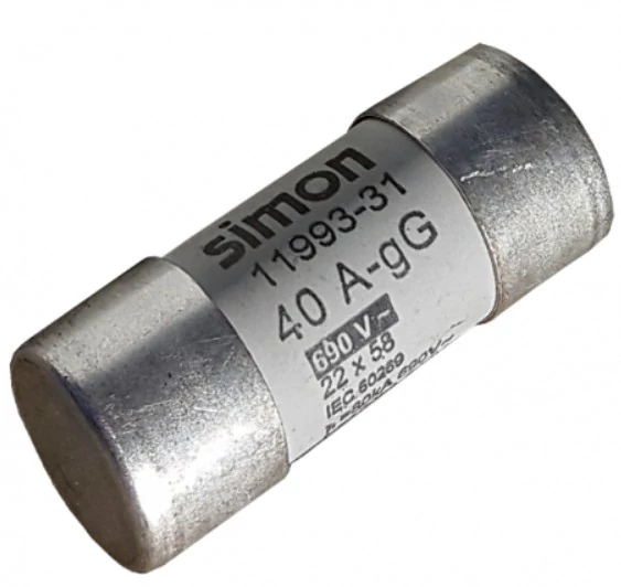 BIZTOSÍTÉK Biztosító betét 22x58 125A 10db/csomag