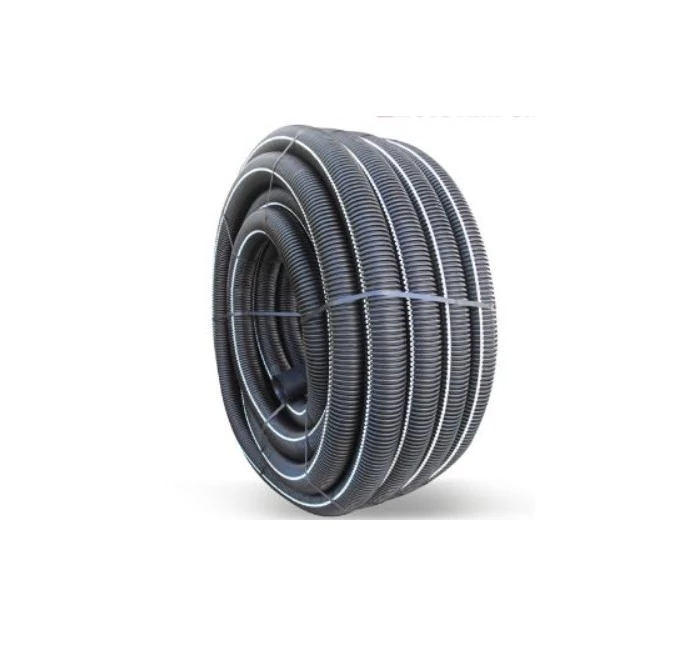 BLACKCOR CR10063G4 Gégecső D63 duplafalú fekete 50m/tekercs