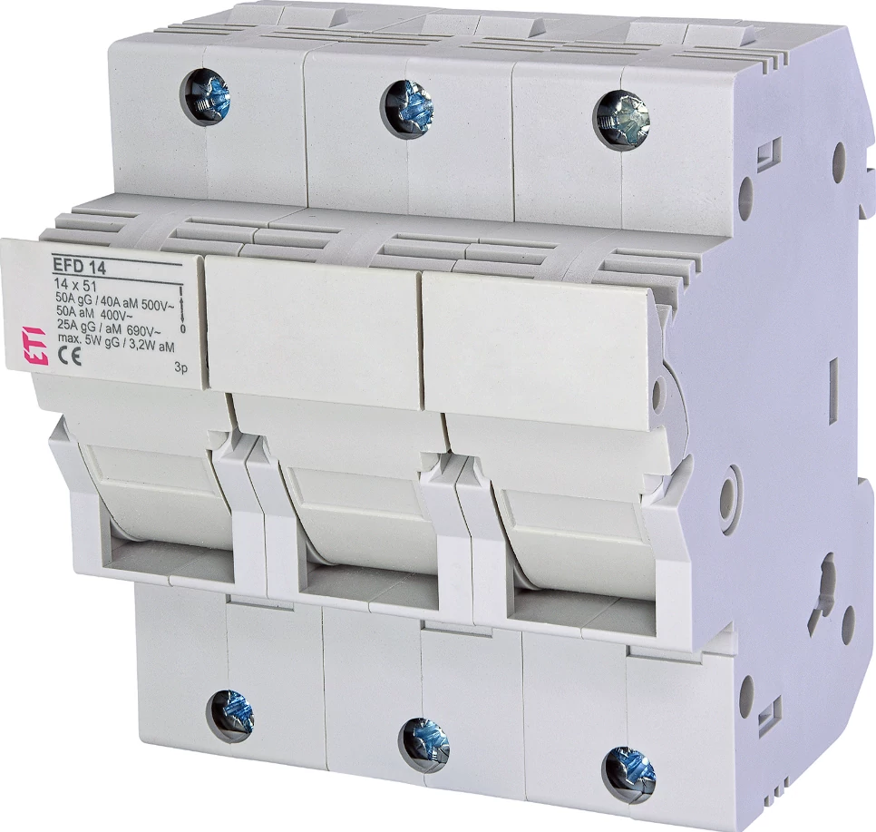ETI 002560004 EFD 14 3P 14x51 3P Biztosítós szakaszoló 50A