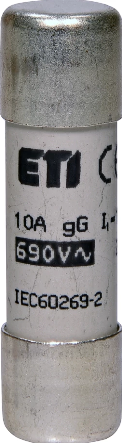 ETI 002651028 BIZTOSÍTÉK 14x51 10A Biztosító betét 690V gG hengeres