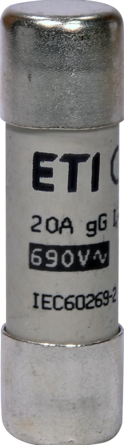 ETI 002651031 BIZTOSÍTÉK 14x51 20A Biztosító betét 690V gG hengeres
