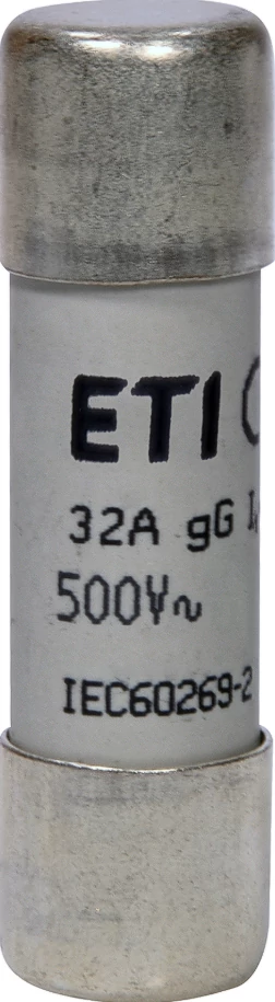 ETI 002651033 BIZTOSÍTÉK 14x51 32A Biztosító betét 500V gG hengeres