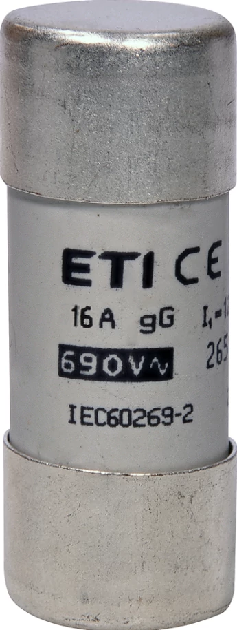 ETI 002651042 BIZTOSÍTÉK 22x58 16A Biztosító betét 690V gG hengeres