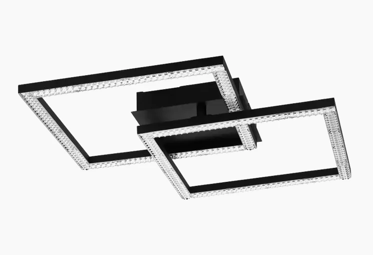 EGLO 99799 LEJIAS mennyezeti lámpa acél fekete / műanyag átlátszó 21W 3000K 3050lm