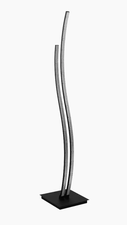 EGLO 99805 LEJIAS állólámpa acél fekete / műanyag átlátszó 16W 2050lm 3000K