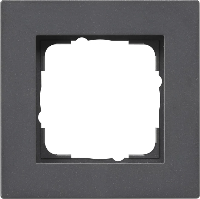 GIRA 0211235 1-es fedőkeret lapos szerelési mód E2 antracit