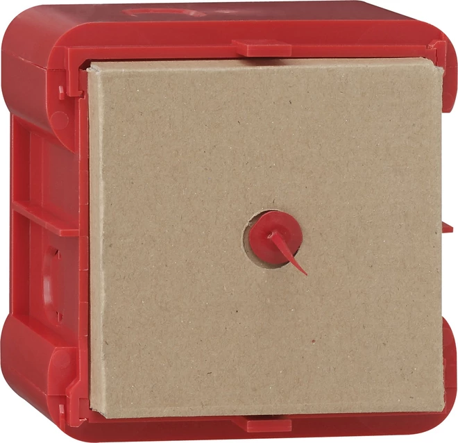 GIRA 289100 Beépítődoboz 1-es falba süllyesztett E22 piros