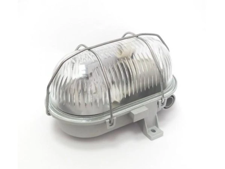 GAO 6909H Hajólámpa szürke 60W fém kosár IP44