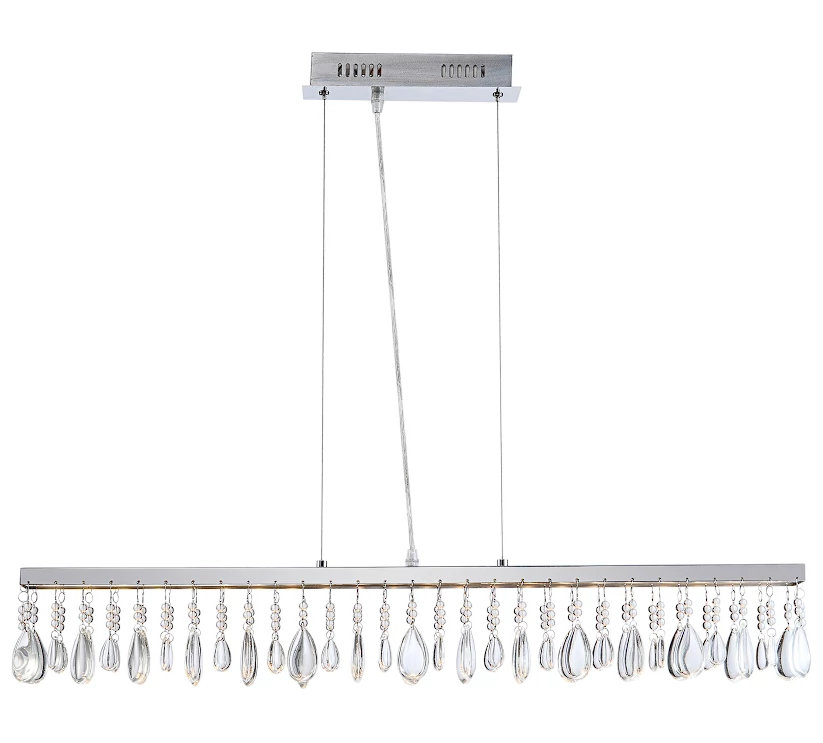 GLOBO 67059-5H Függeszték króm/üveg 5xLED 25W