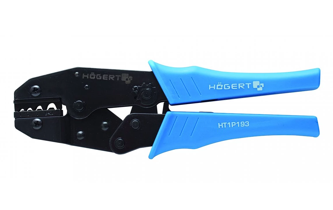 HÖGERT HT1P193 Szigetelt saru prés 1,0-10mm2