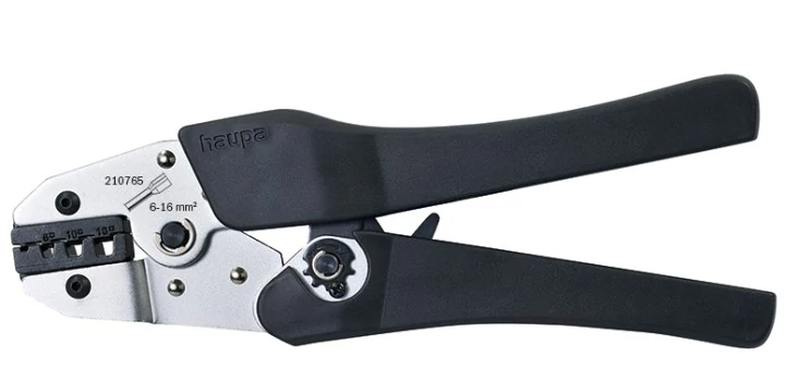 HAUPA 210765 Érvéghüvelyprés 6-16mm2 racsnis