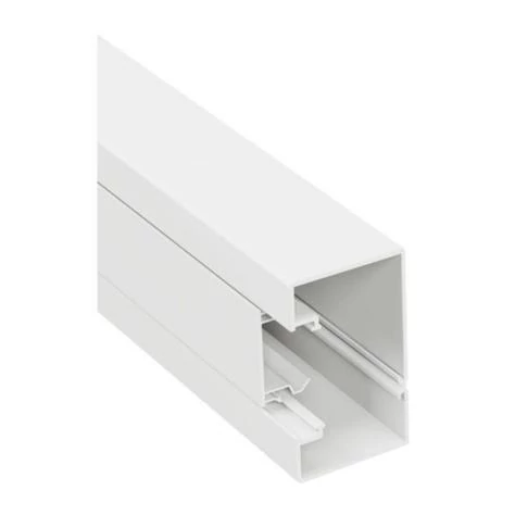 LEGRAND 638020 Parapetcsatorna 85mm x 50mm x 2000mm kezeletlen műanyag fényesfehér fedéllel DLP-S