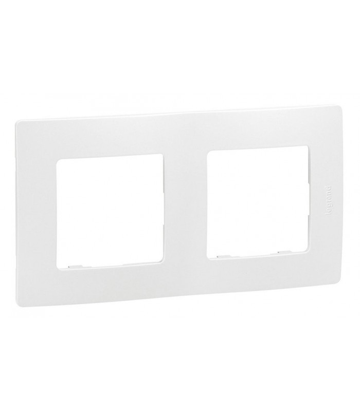 Legrand 774452 Valena 2-es keret vízszintes fehér - Szerelvények ...
