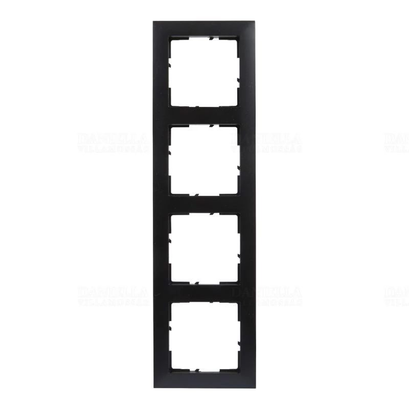 LEGRAND 721524 Suno 4-es keret, fekete