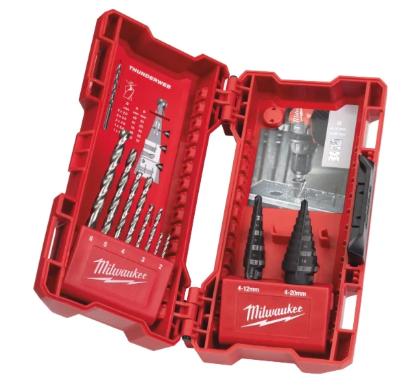 MILWAUKEE 48899350 Lépcsős fúrók / Thunderweb HSS-G készlet - 1 db