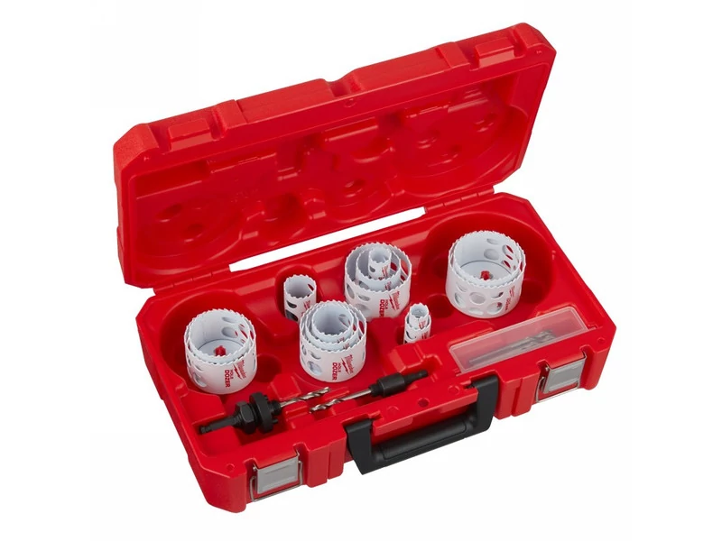 MILWAUKEE 49224102 Hole Dozer™ Bimetál lyukfűrész KOBALT készlet (17 részes)