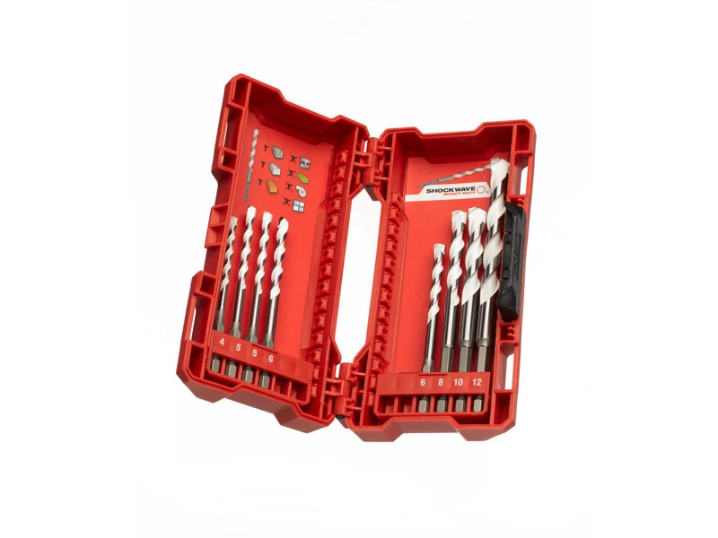 MILWAUKEE 4932471112 Univerzális fúrószár készlet 8 részes Hex