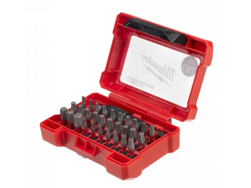 MILWAUKEE 4932471586 Bitkészlet 32 darabos Shockwave TORX - 1 db