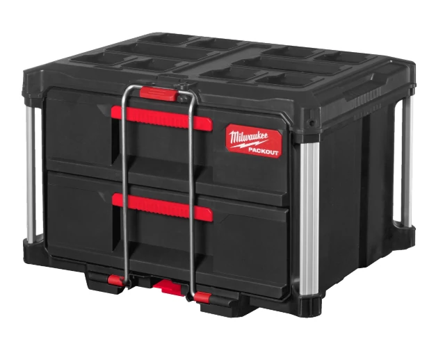 MILWAUKEE 4932472129 PACKOUT™ Tároló Láda 2 fiókos - 1db