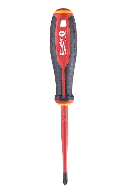 MILWAUKEE 4932478736 VDE Csavarhúzó 3 oldalú markolattal  PZ/ SL2 x100