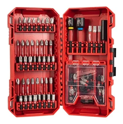 MILWAUKEE 4932492007 Bitkészlet 70 darabos Shockwave - 1 db