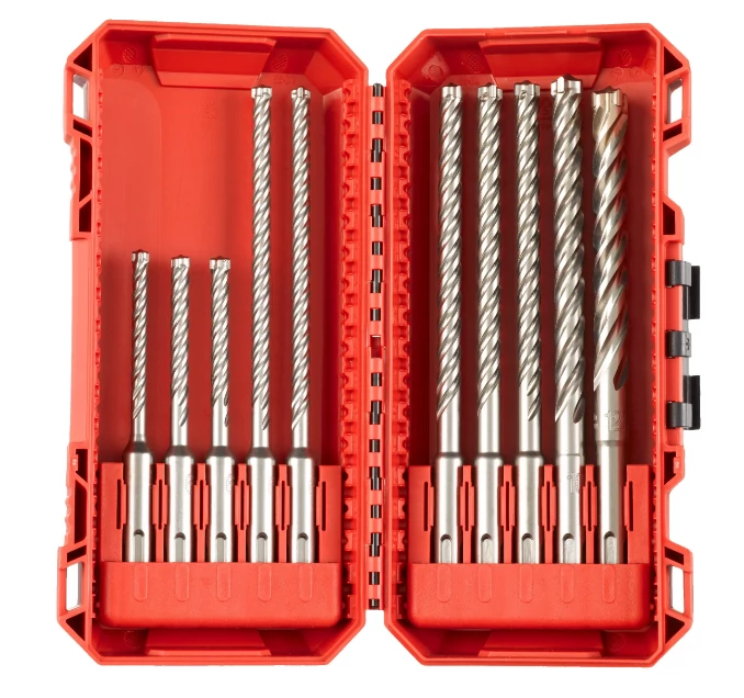 MILWAUKEE 4932492115 MX4 SDS-Plus 4 élű fúrószár készlet 3. - 10 rsz