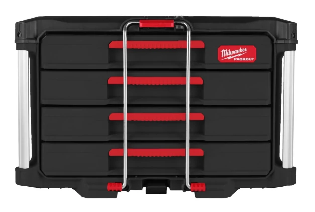 MILWAUKEE 4932493189 PACKOUT™ Tároló Láda 4 fiókos - 1db