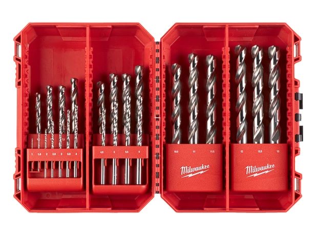 MILWAUKEE 4932493870 THUNDERWEB – HSS-G fémfúró DIN 338 – Készlet (25 részes) 1 db