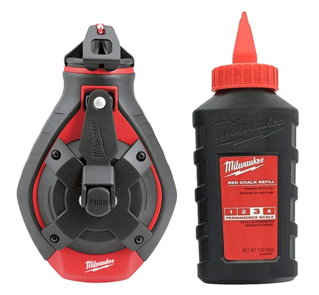 MILWAUKEE 4932498391 Kompakt Kicsapózsinór vastag + Kréta piros
