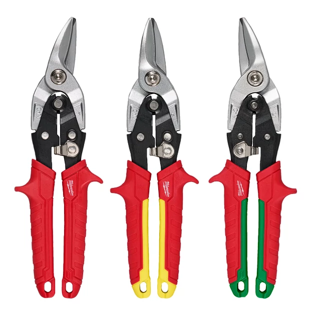 MILWAUKEE 4932499020 Aviation lemezvágó olló készlet (3 darabos)