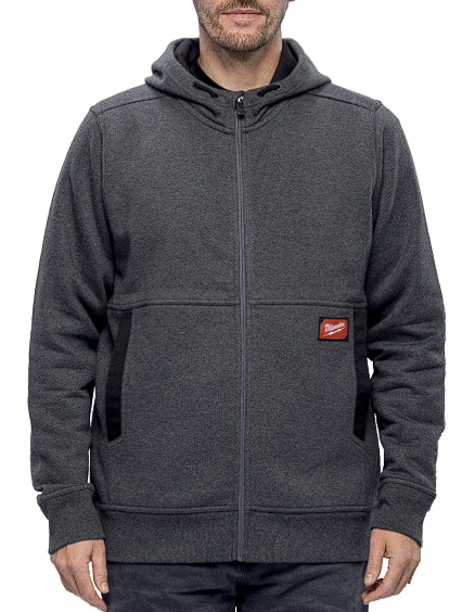 MILWAUKEE 4932499395 GRIDIRON™ Cipzáras pulóver (L) - szürke