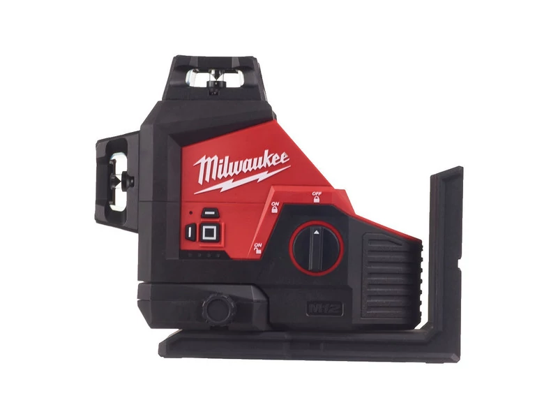 MILWAUKEE 4933478103 Akkus 3 síkú lézer M12 3PL-0C + KOFFER